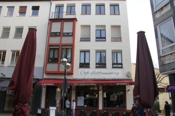 Café Liebfrauenberg in Frankfurt, Erneuerung der Fassade
